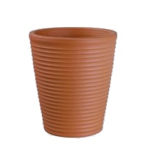 Vaso Cone Ondulado