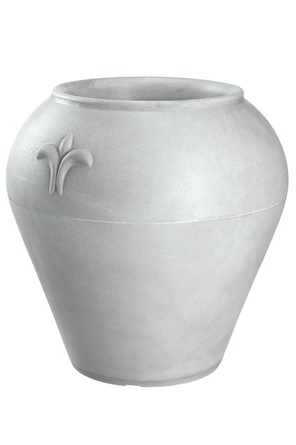 Floral Pot — White