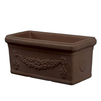 Flower Window Box — Bronze
