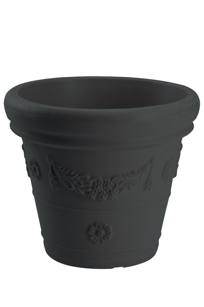 Vaso Festonato — Preto