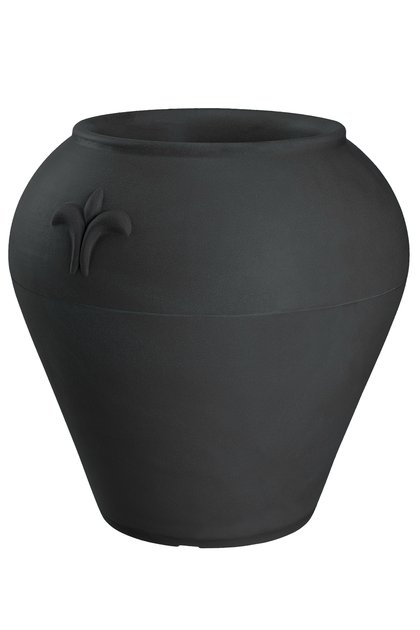 Floral Pot — Black