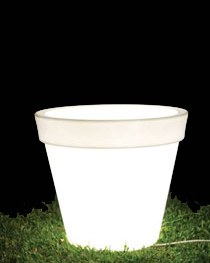 Linha Luz de vasos em plástico